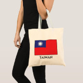 Taiwanese vlag tote bag (Voorkant (product))