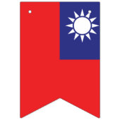 Taiwanese vlag vlaggetjes (Tweede vlag)