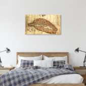 TaiwanPanoramaTaiwan Canvas Afdruk (Insitu (Slaapkamer))