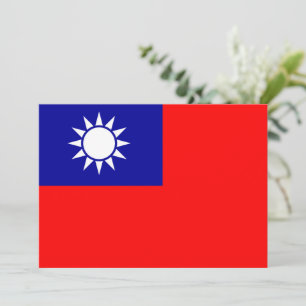 Taiwanse vlag: Republiek China, Chinees Taipei Kaart