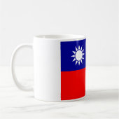 Taiwanse vlag: Republiek China, Chinees Taipei Koffiemok (Links)