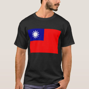 Taiwanse vlag: Republiek China, Chinees Taipei T-shirt