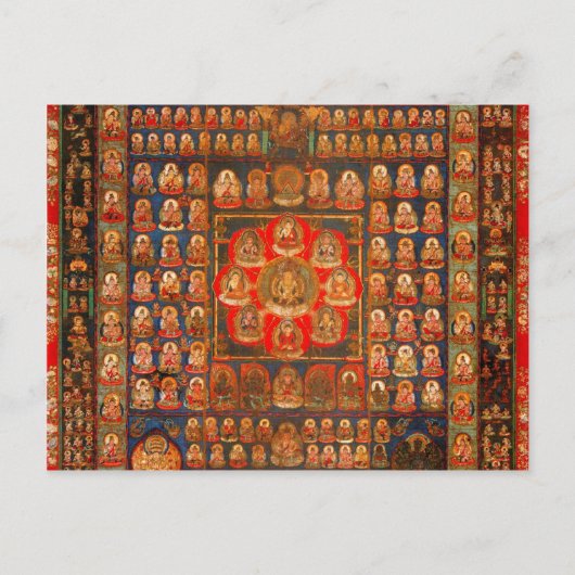 Taizokai Mandala Briefkaart (Voorkant)