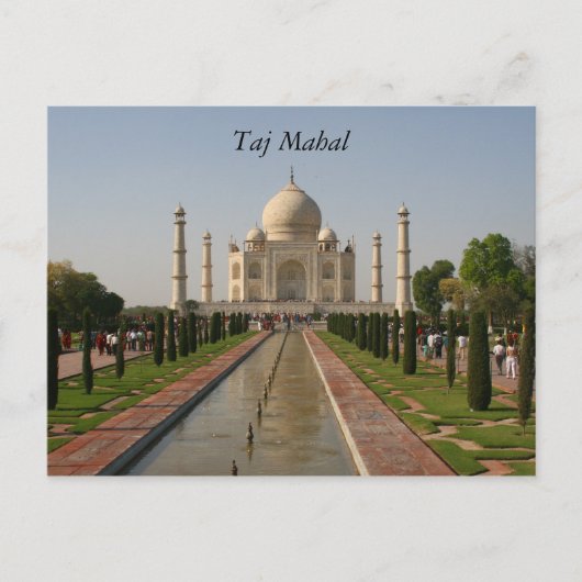 taj briefkaart (Voorkant)