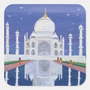 Taj Mahal 1995 Vierkante Sticker