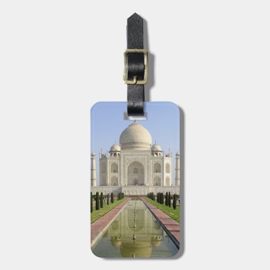Taj Mahal, Agra, Uttar Pradesh, India, Bagagelabel (Voorkant verticaal)