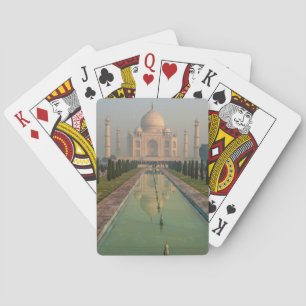 Taj Mahal, Agra, Uttar Pradesh, India Pokerkaarten