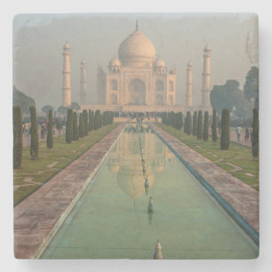 Taj Mahal, Agra, Uttar Pradesh, India Stenen Onderzetter