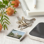 Taj Mahal, Agra, van de tuin Sleutelhanger (Zijkant)