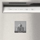 taj mahal b&w magneet (Insitu (Vaatwasser))