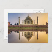 Taj Mahal Briefkaart (Voorkant / Achterkant)