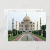 Taj Mahal Briefkaart (Voorkant / Achterkant)