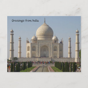 taj mahal briefkaart