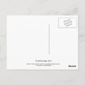 Taj Mahal Briefkaart (Achterkant)