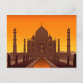Taj Mahal Briefkaart (Voorkant)