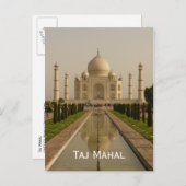 Taj Mahal Briefkaart (Voorkant / Achterkant)
