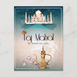 Taj Mahal Briefkaart