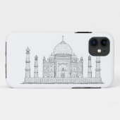 Taj Mahal Case-Mate iPhone Case (Achterkant (horizontaal))