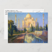 Taj Mahal Colin Campbell Cooper Briefkaart (Voorkant / Achterkant)