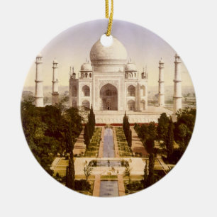 Taj Mahal in Agra India Keramisch Ornament