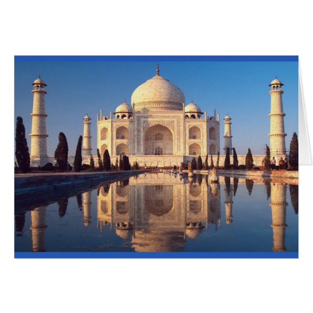 Taj Mahal, India (Voorkant Horizontaal)