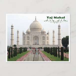 Taj Mahal - India Briefkaart