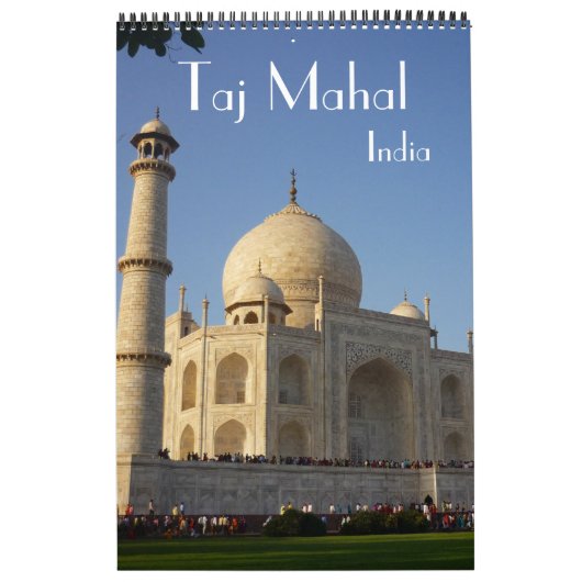 taj mahal india kalender (Hoes)
