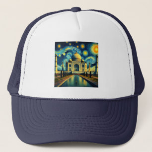 Taj Mahal India Sterrennacht Trucker Pet