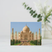taj mahal kleuren briefkaart (Staand voorkant)