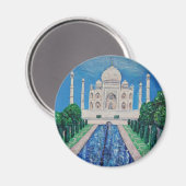 Taj Mahal Magneet (Voorkant / Achterkant)