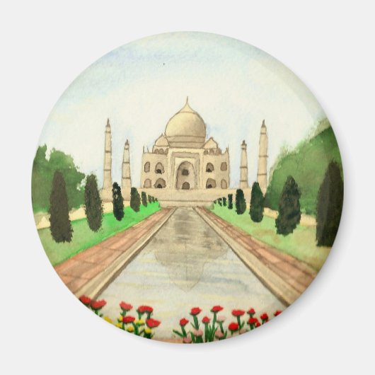 Taj Mahal Magneet (Voorkant)