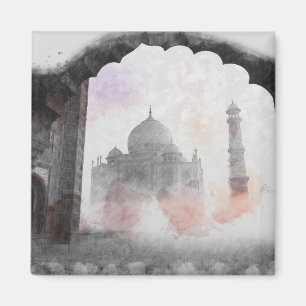 Taj Mahal Magnet – Agra India Reizen Magneet