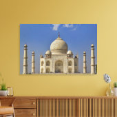 Taj Mahal mausoleum / Agra, India Canvas Afdruk (Insitu (Woonkamer))
