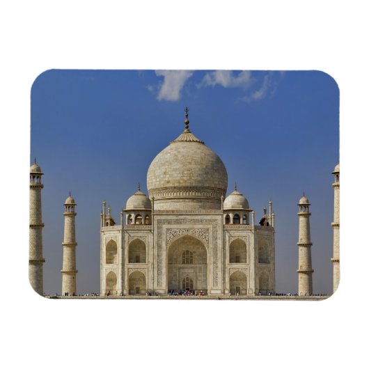 Taj Mahal-mausoleum / Agra, India Magneet (Horizontaal)