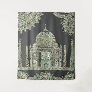Taj Mahal - Oriental Bohemian Style Wandkleed