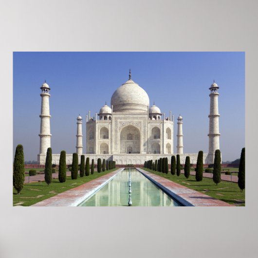 Taj Mahal Poster (Voorkant)
