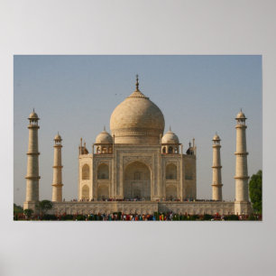 taj mahal poster