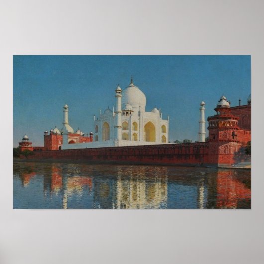 Taj Mahal Poster (Voorkant)