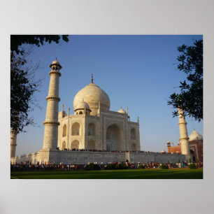 taj mahal poster