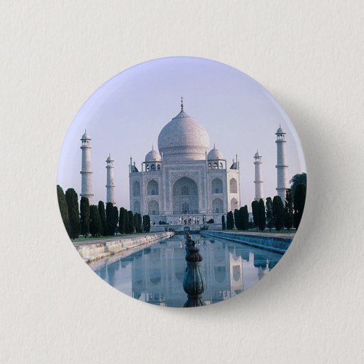 Taj Mahal Ronde Button 5,7 Cm (Voorkant)