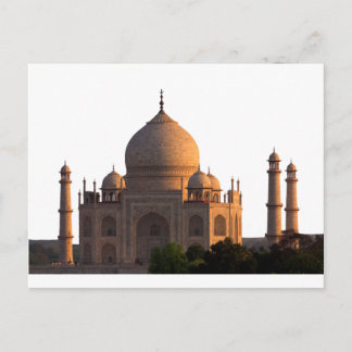 Taj Mahal Sunset Briefkaart