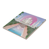 Taj Mahal Tegeltje (Zijkant)
