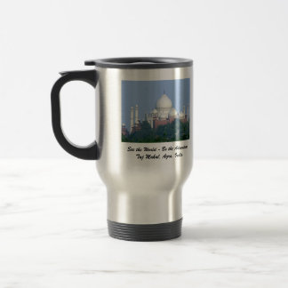 Taj Mahal - Zie de wereld - Wees het avontuur! Reisbeker