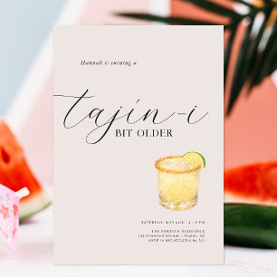 Tajín-i Bit Oudere Verjaardagsuitnodiging Kaart