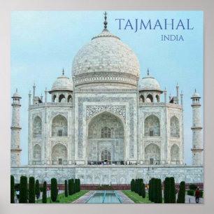 TAJMAHAL AFBEELDING POSTER