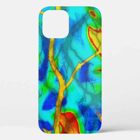 Tak in Vette kleur Case-Mate iPhone Case (Achterkant)