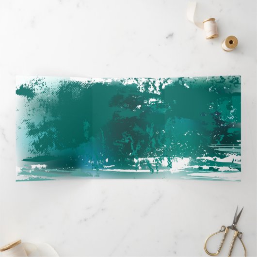 Tak met gouden bladeren Ginko Biloba Drieluik Programma (Binnen)