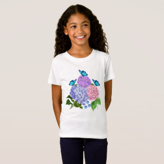 TAK VAN HORTENSIA'S MET VLINDER T-SHIRT