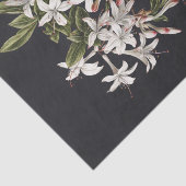 tak van White Azaleas in Bloom Tissuepapier (Detail)