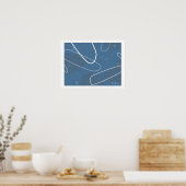 Taka - Retro-modern Abstract Poster (Keuken)